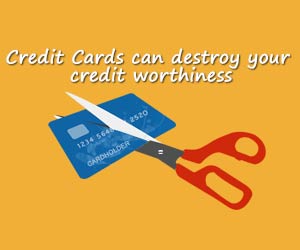 Credit Card Destroy Credit Worthiness