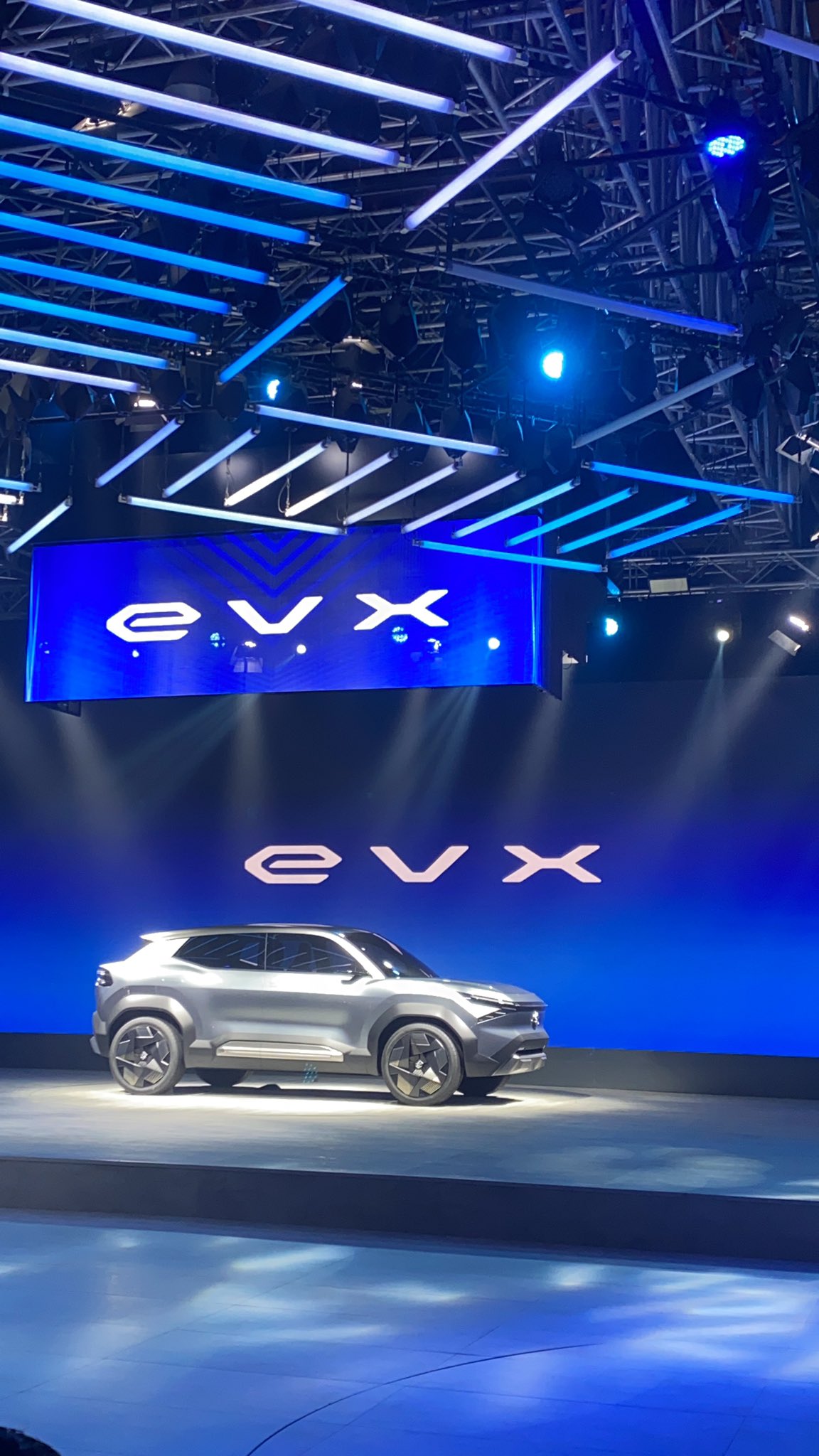 Maruti Evx Side view