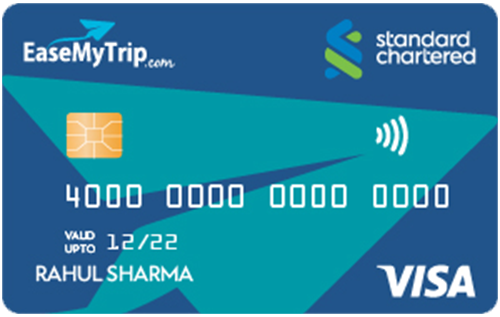 Standard Chartered EaseMyTrip card